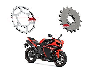 Coroa e Pinhão JT Sprockets Yamaha R1 (09'~14')