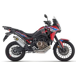 Ponteira Arrow Maxi Race end cap inóx - Honda Africa Twin 1100 21' ~