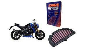 FILTRO DE AR ESPORTIVO DNA SUZUKI GSXS 750 (16~)