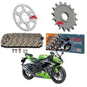 Kit transmissão Kawasaki ZX-6R  (12'-18')