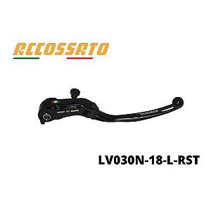 Manete de freio radial Accossato RST 18mm preta