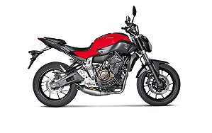 Escapamento Akrapovic Racing Line ponteira em titânio - Yamaha MT07 (15~ )