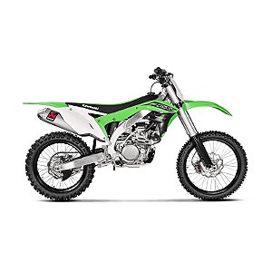Ponteira Akrapovic titânio - Kawasaki KX450 (2016~2017)