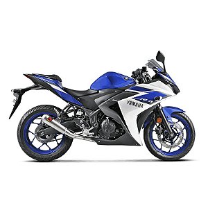 Escapamento Akrapovic Racing Line Inox- Yamaha R3 / MT03 (15~)