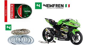 Kit Embreagem (Discos e Separadores) Newfren Pro Race Kawasaki NINJA 400 (18-)