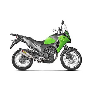 Ponteira Akrapovic titânio- Kawasaki Versys 300