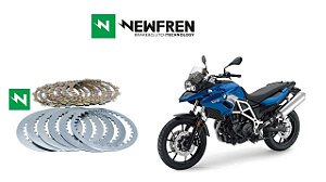 Kit Embreagem (Discos e Separadores) Newfren Bmw GS 700 (13-18)