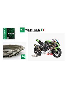 Conjunto de Discos de Embreagem Newfren Performance Kawasaki ZX-6R 636 (13-23)