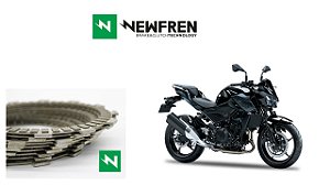 Conjunto de Discos de Embreagem Newfren Kawasaki Z400 (18-22)