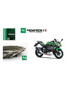 Conjunto de Discos de Embreagem Newfren Performance Kawasaki NINJA 400 (18-)