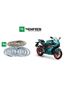 Kit Embreagem (Discos e Separadores) Newfren Yamaha R3 (16- )