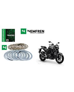 Kit Embreagem (Discos e Separadores) Performance Newfren Yamaha MT03 (16-23)