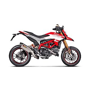 Ponteira Akrapovic titânio - Ducati Hypermotard (15~16)