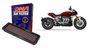 Filtro de ar esportivo DNA Triumph Rocket III