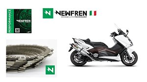 Conjunto de Discos de Embreagem Newfren Performance Yamaha TMAX 530