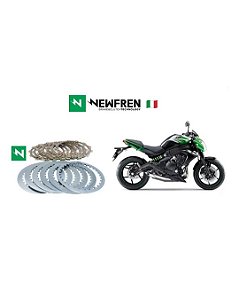 Kit Embreagem (Discos e Separadores) Newfren Kawasaki ER 6N (06-16)