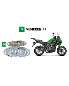 Kit Embreagem (Discos e Separadores) Newfren Kawasaki Versys 650 (07-21)