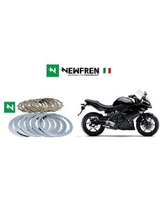 Kit Embreagem (Discos e Separadores) Newfren Kawasaki Ninja 650 (10-16)