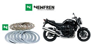 Kit Embreagem (Discos e Separadores) Newfren Suzuki Bandit 1250 (07-15)