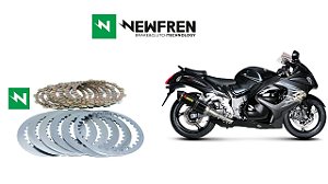 Kit Embreagem (Discos e Separadores) Newfren Suzuki Hayabusa 1300 (02-17)