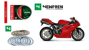 Kit Embreagem Pro Race (Discos e Separadores) Newfren Ducati 1198