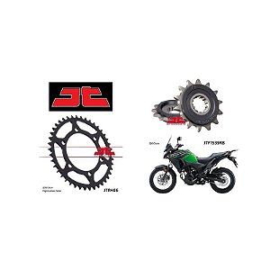 Coroa e Pinhão JT Sprockets Kawasaki Versys 300 X (17-21)