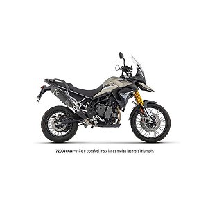 Ponteira Arrow Aluminio Preto Triumph Tiger 900 (20~23 )