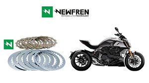 Kit Embreagem (Discos e Separadores) Newfren Ducati Diavel 1260 (19-21)