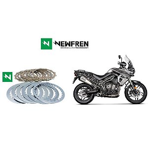 Kit Embreagem (Discos e Separadores) Newfren Triumph Tiger 800 (11-20)