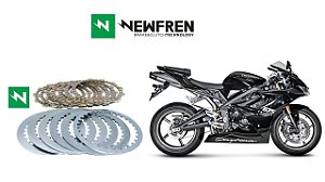 Kit Embreagem (Discos e Separadores) Newfren Triumph Daytona 675 (09-11)