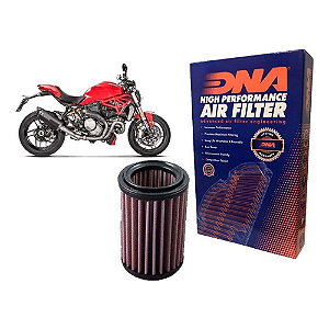 Filtro de ar esportivo DNA Ducati - Sport - Monster - Hypermotard