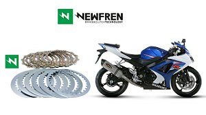 Kit Embreagem (Discos e Separadores) Newfren Suzuki GSX-R 1000 (05-08)