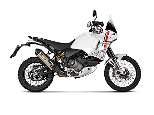 Ponteira Akrapovic titanio Ducati Desert X - 23~