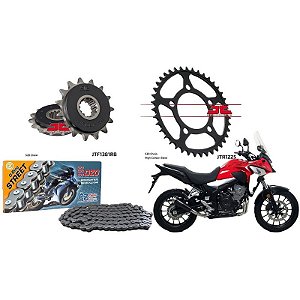 Kit transmissão Honda CB 500 X (19~)