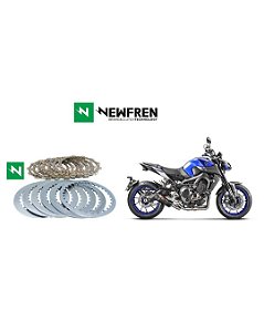 Kit Embreagem (Discos e Separadores) Newfren Yamaha MT09 (2019~)
