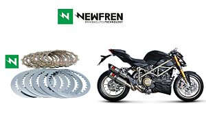 Kit Embreagem (Discos e Separadores) Newfren Ducati Streetfighter 1100