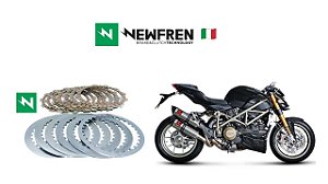 Kit Embreagem (Discos e Separadores) Newfren Ducati Streetfighter 1100