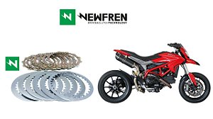 Kit Embreagem (Discos e Separadores) Newfren Ducati Hypermotard 796