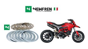 Kit Embreagem (Discos e Separadores) Newfren Ducati Hypermotard 796