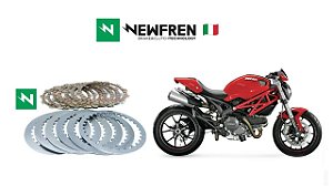 Kit Embreagem (Discos e Separadores) Newfren Ducati Monster 796