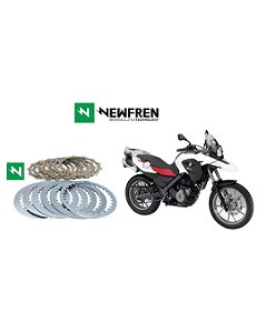 Kit Embreagem (Discos e Separadores) Newfren Bmw G 650 GS (09-15)