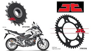 Coroa e Pinhão JT Sprockets Honda NC750 DCT (22~)
