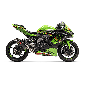 Escapamento Akrapovic Completo Carbono Kawasaki ZX-4R (23~)