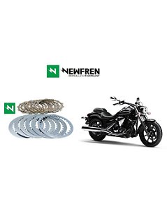 Kit Embreagem (Discos e Separadores) Newfren Yamaha Midnight Star 950