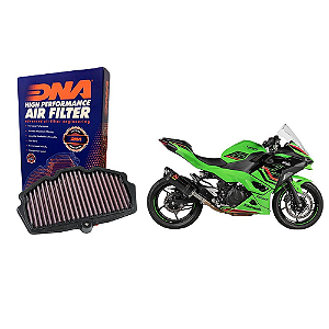 Filtro de ar esportivo DNA Kawasaki Ninja 500