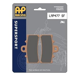Pastilha de freio dianteira sinterizada AP Racing LMP 477 SF