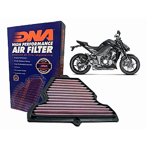Filtro de ar esportivo DNA Kawasaki Z1000 (10~) Ninja 1000 (2010~18)
