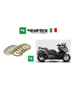 Kit Embreagem Performance (Discos e Separadores) Newfren Kymco AK 550 (20~)