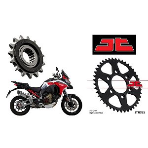 Coroa e Pinhão JT Sprockets Ducati Multistrada v4