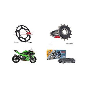 Kit transmissão Kawasaki Ninja 500 / Z 500 24~